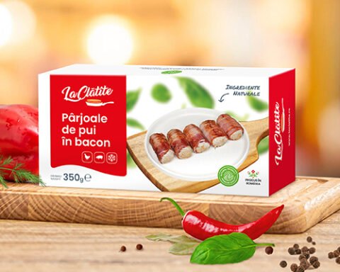 Pârjoale de pui în bacon