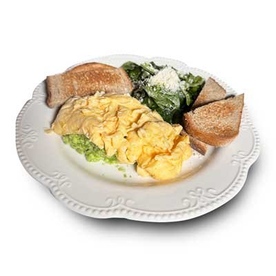Truffle scrambled egg